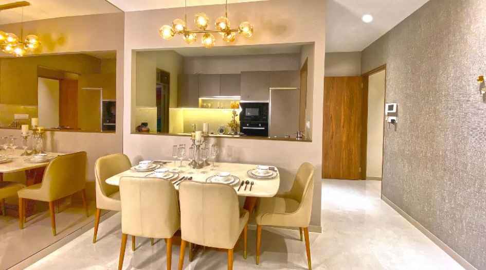 Runwal-Enchanted-Gallery-Actual-Dining-Area